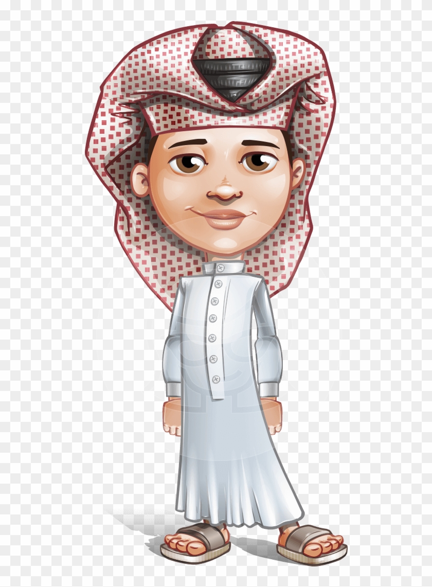 Clipart Clothes Arab - Cartoon Arab Man Png Transparent Png #3659774