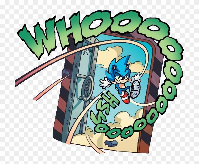 View Samegoogleiqdbsaucenao Sonic Whoosh , - Cartoon Clipart #3659833