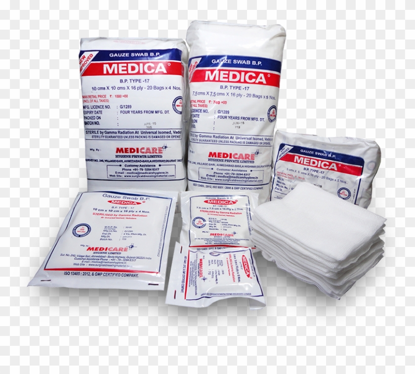 Medical Gauze Swab - Gauze Clipart #3660071