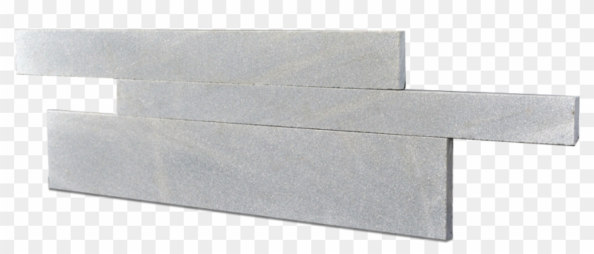 Silver Grey Quartz Planc Large Format Stone Veneer - Concrete Clipart