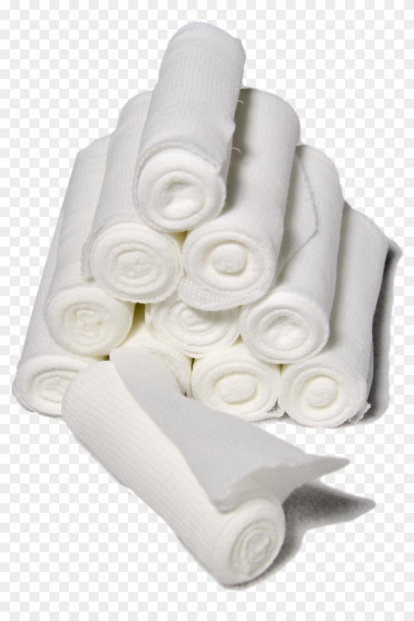 Gauze Rolls - Gun Barrel Clipart