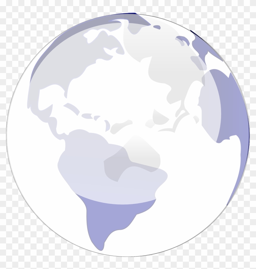 Globe World Drawing - Mapa Da Terra Desenho Clipart