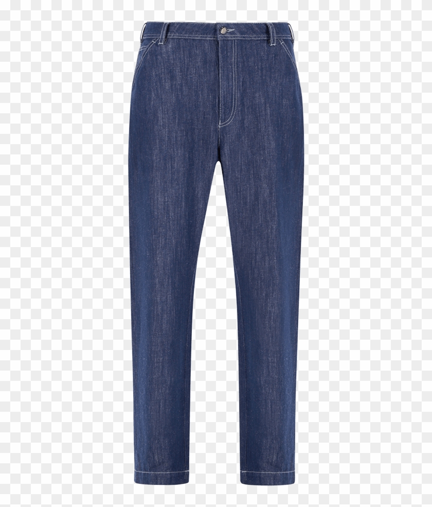 Blue Denim Jeans With Slant Pockets - Pocket Clipart #3661327