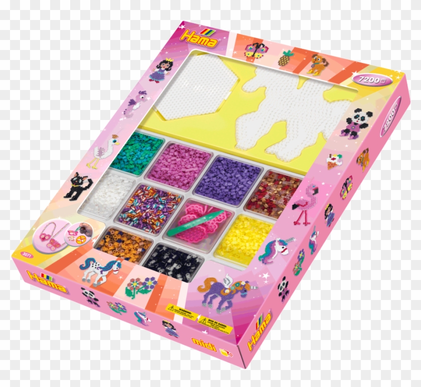 Giant Open Gift Box - Hama Clipart