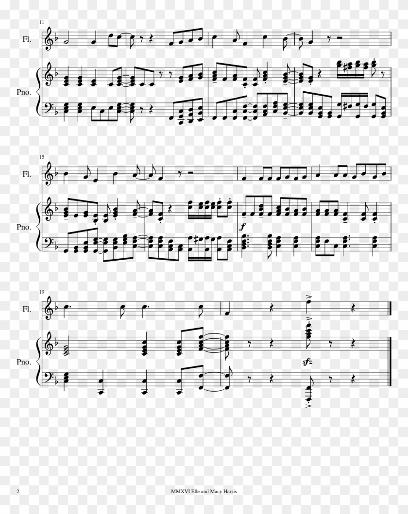 My Neighbor Totoro Theme Sheet Music Composed By Arranged - Under The Double Eagle 악보 Clipart