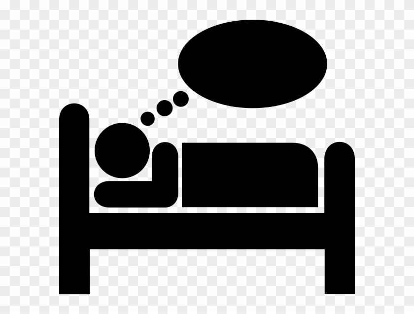 Sleep Clip Art - Bed Icon .png Transparent Png #3662170