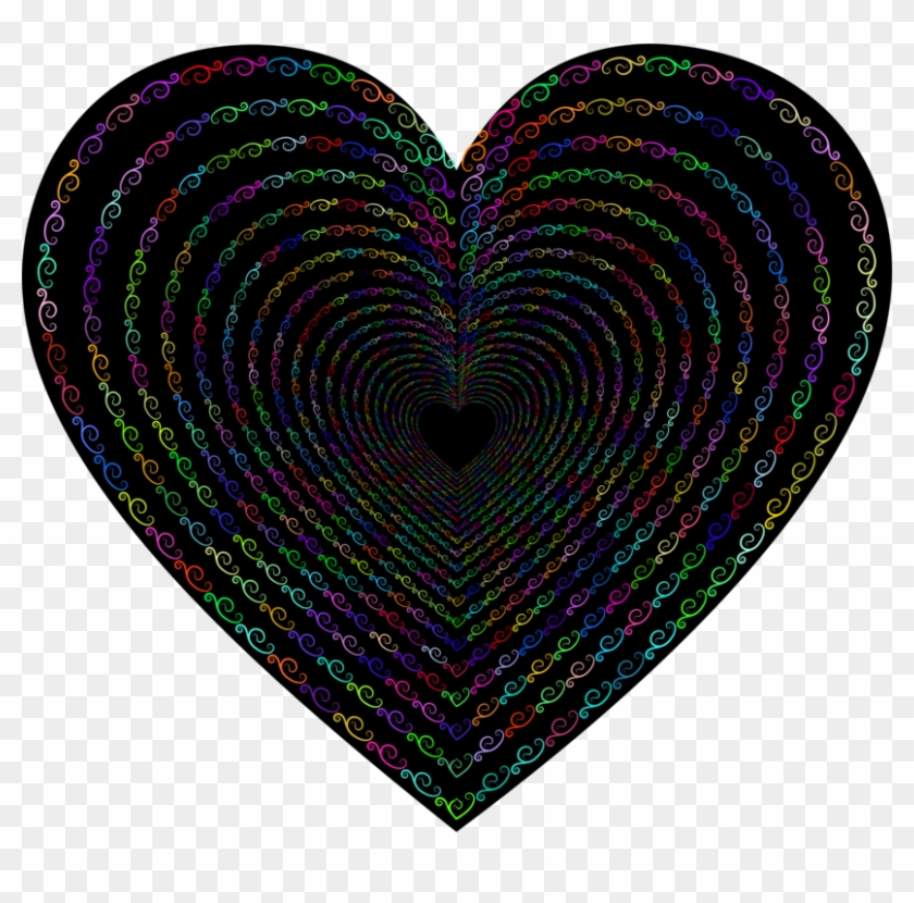 Heart Computer Icons Fractal Art Feather - Portable Network Graphics Clipart #3662866