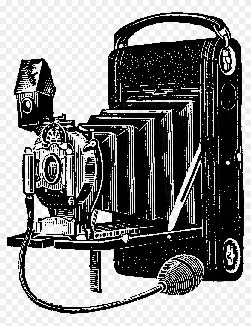Camera-reversed3 - Instant Camera Clipart