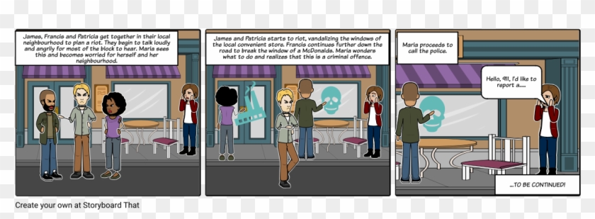 Unlawful Assembly And Riot - Cartoon Clipart #3663167