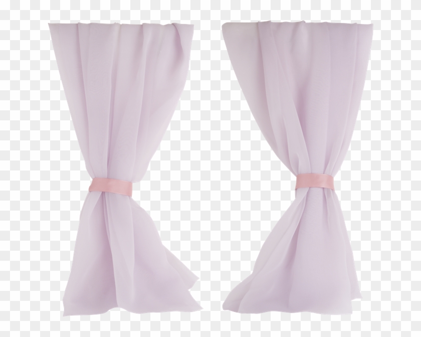 Curtain Clipart Vintage Pink - Curtain - Png Download