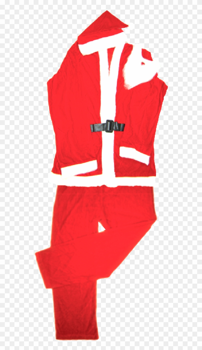 Linha Tecidos Roupa Papai Noel - Vest Clipart
