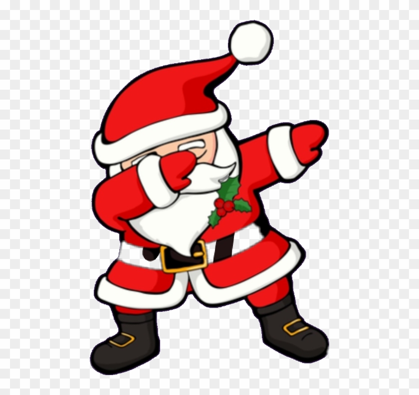 Santa Claus Dabbing Clipart #3663490