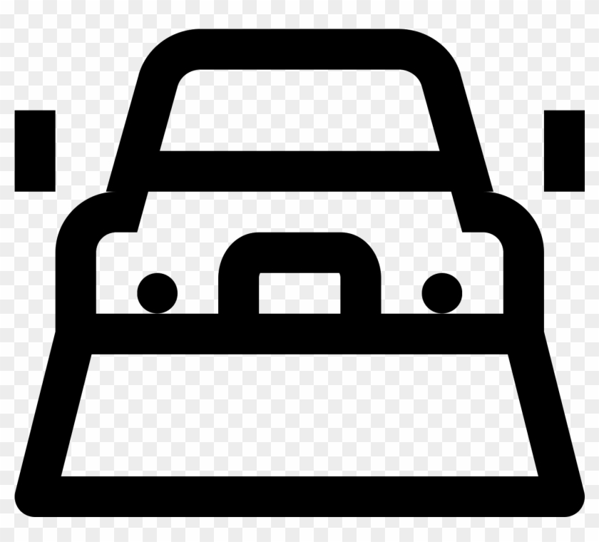 Snow Plow Truck Icon Clipart