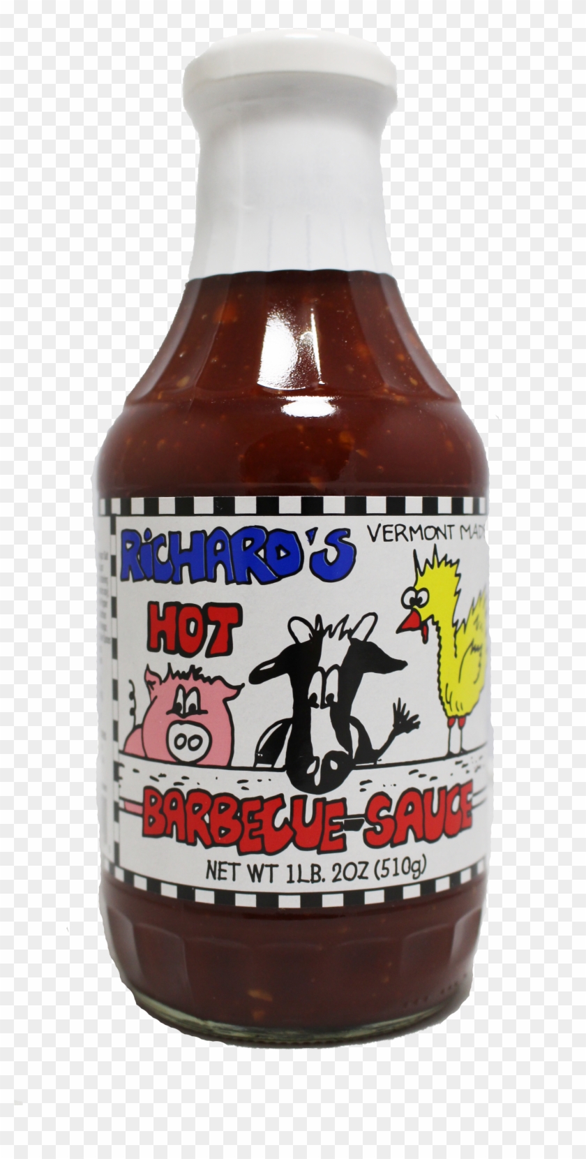 Richard's Hot Bbq Sauce - Richards Bbq Sauce Clipart