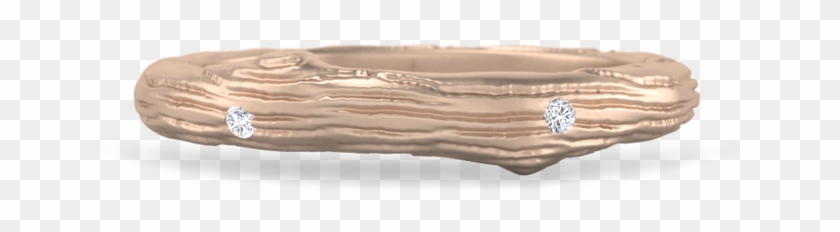 Womens Wedding Band Branch Vine Texture Set With Ethical - Longboard Clipart #3663791