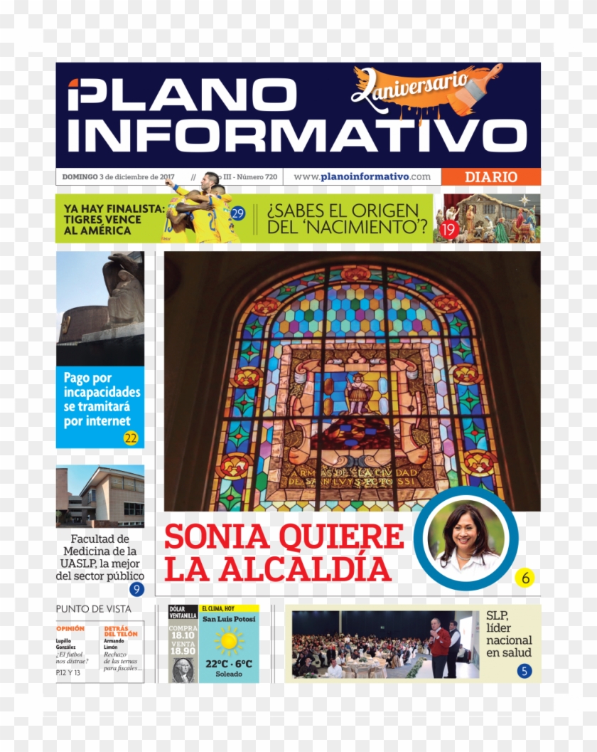 1 - Diario Impreso Plano Informativo Clipart