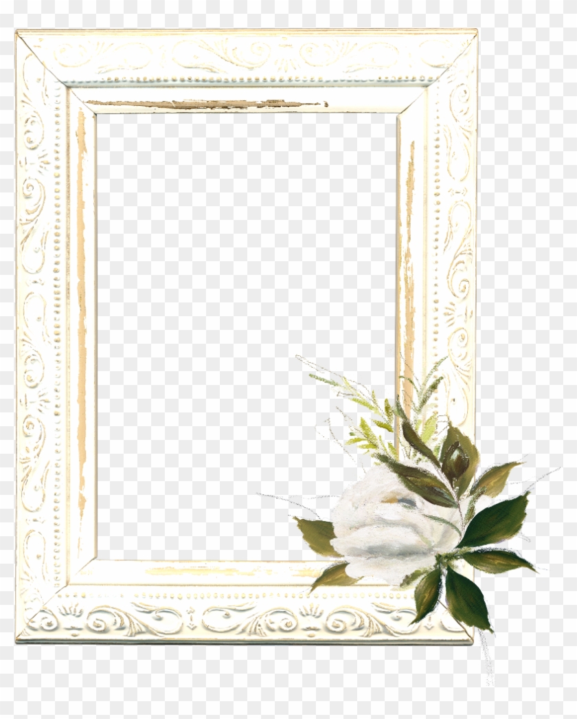 #mq #white #roses #frame #frames #border #borders - Jasmine Clipart #3663919