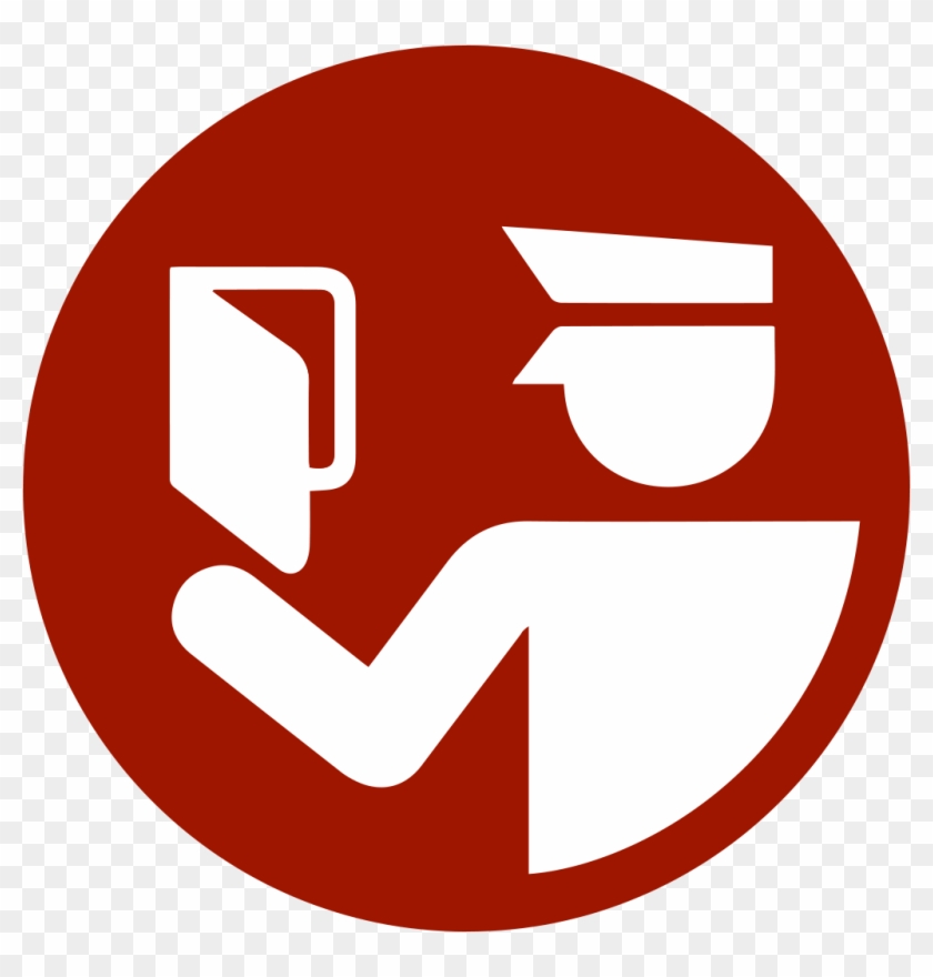 Border - Immigration Icon Png Clipart