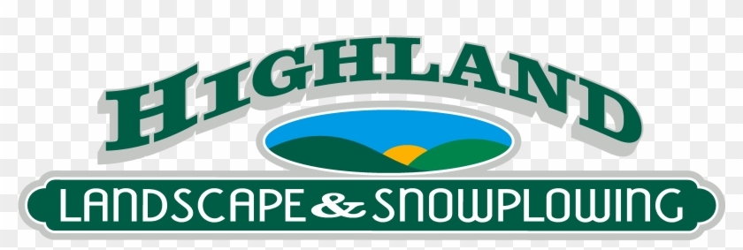 Highland Landscaping & Snowplowing - Graphic Design Clipart