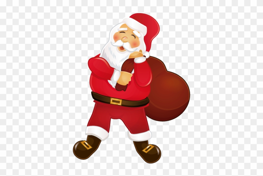 Adesivo De Parede Papai Noel - Happy Married Christmas Clipart #3664339