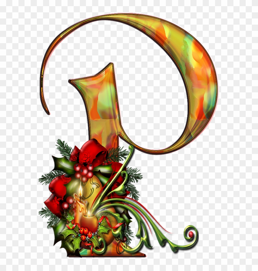 Alphabet Noel Clipart 3 By Jason - Letter Christmas Alphabet - Png Download