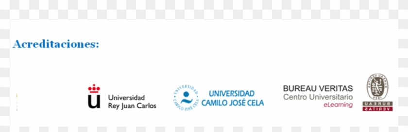 Acreditaciones Bueno - Camilo José Cela University Clipart