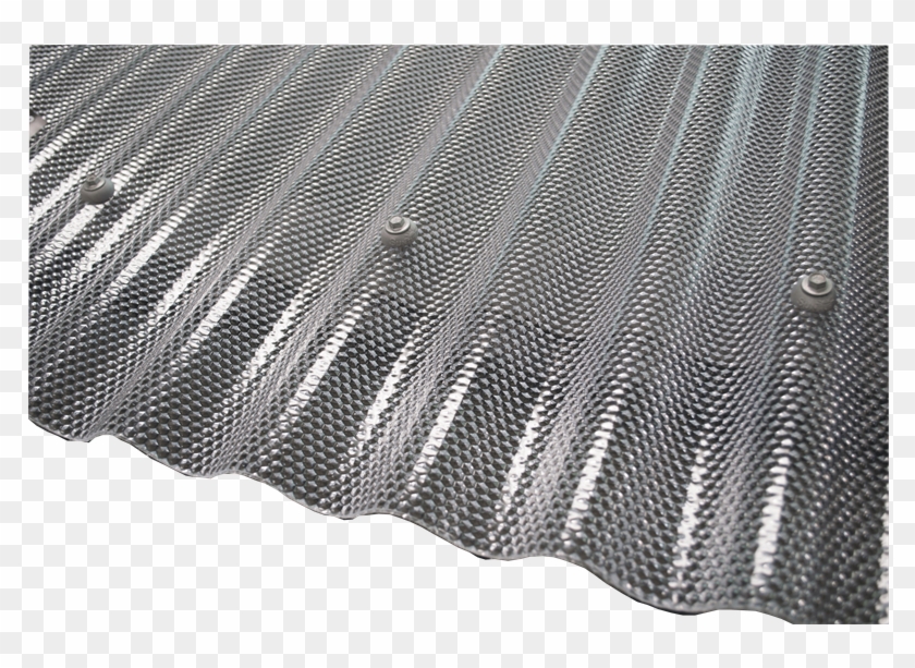 2m Clear Beehive Corrugated Sheet - Skirt Clipart