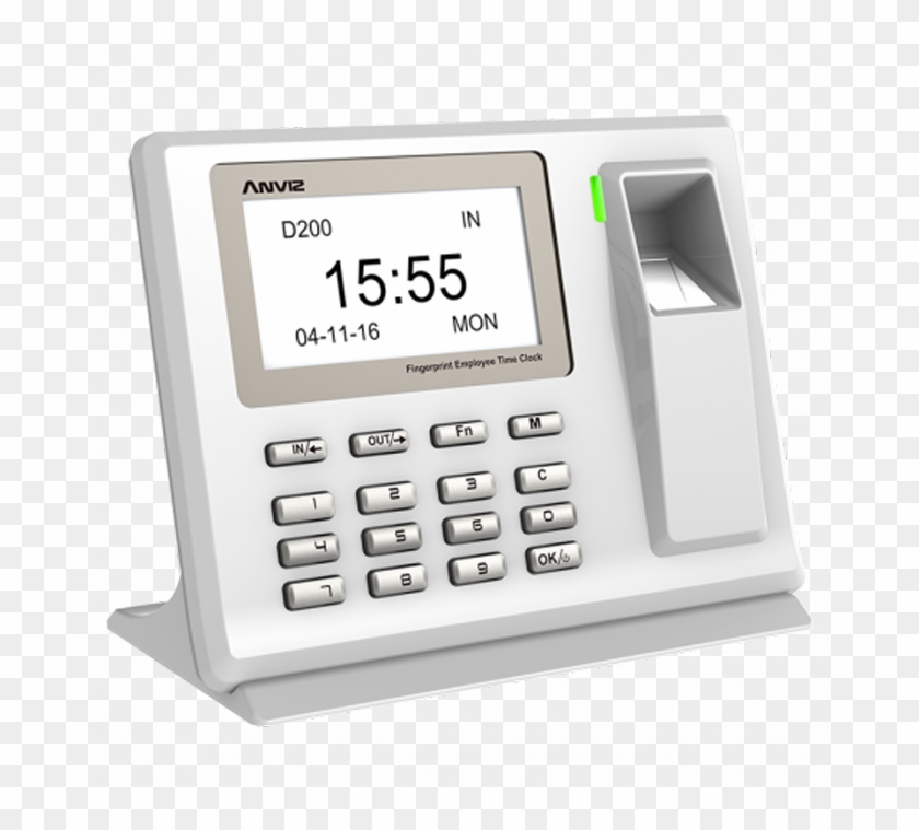 Control De Asistencia Biométrico Por Huella Digital - Anviz D200 Clipart #3664700