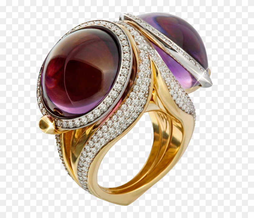 Gevorgian, Dragonfly Ring, 18k Yellow And White Gold, - Pre-engagement Ring Clipart