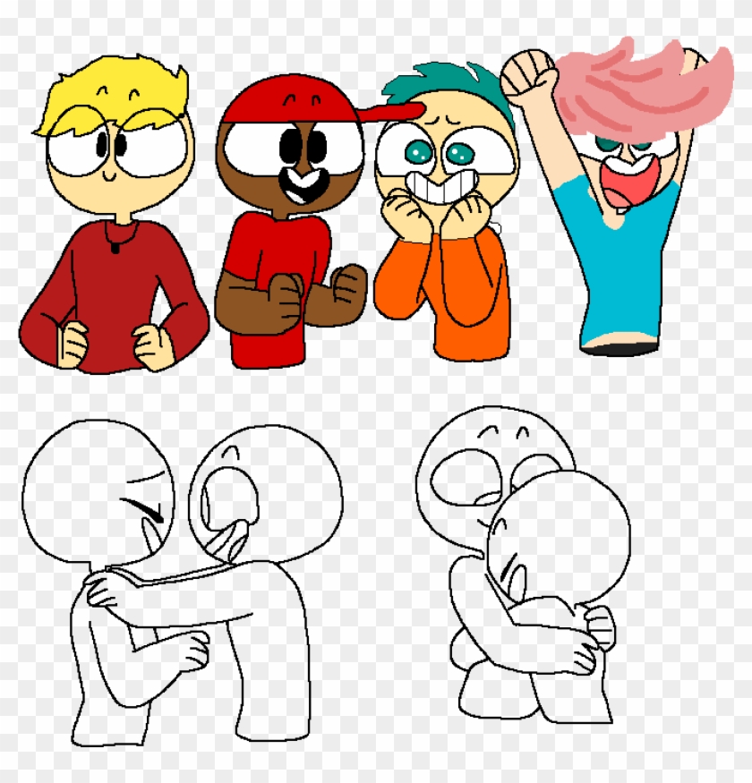 They're Cheering For The Couple, Right - Cartoon Clipart #3664845