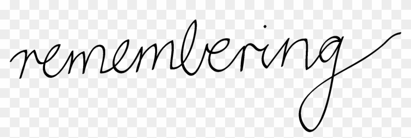 Remembering Thinwa - Remembering Word Clipart