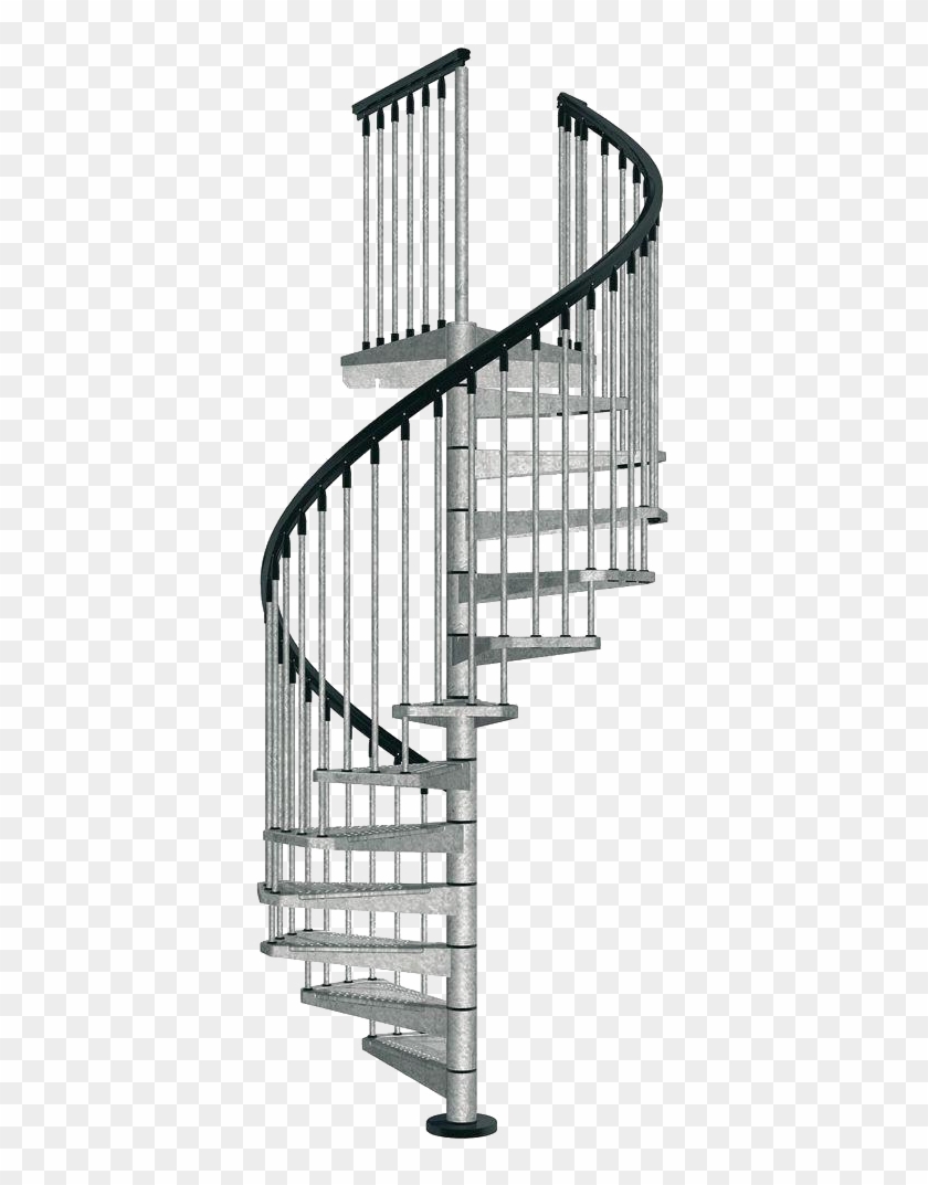 Stairs Png High-quality Image - Steel Spiral Staircase Clipart #3665092