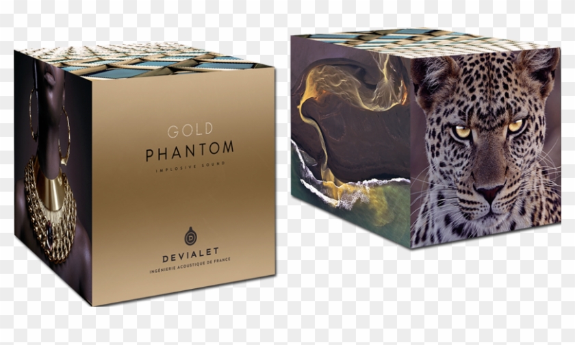 Gold Phantom Goes Beyond The Best Performances In High - Devialet Gold Phantom Box Clipart #3665200