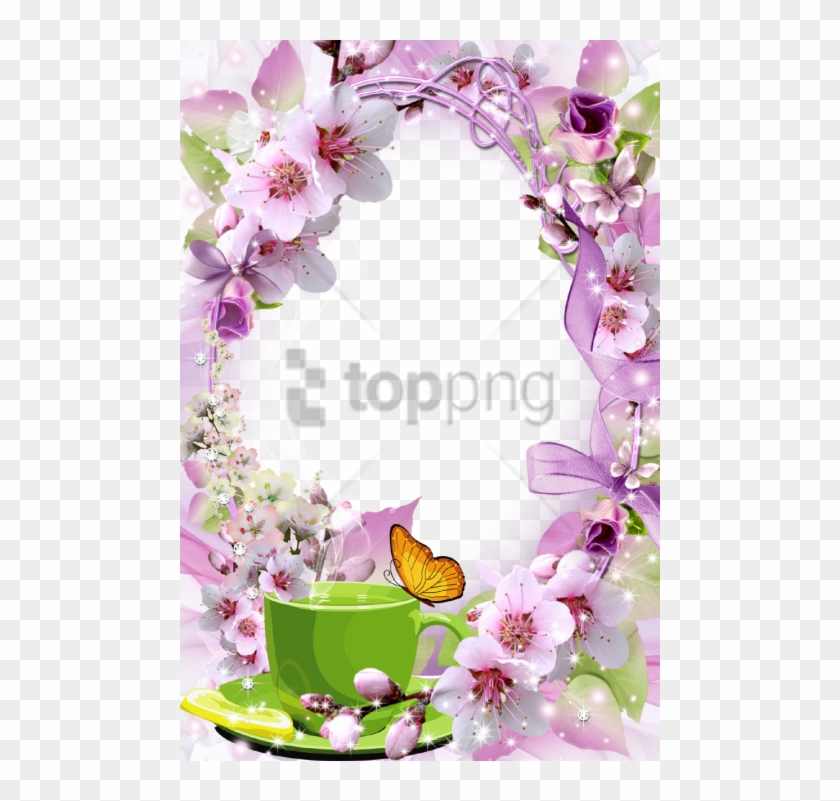 Free Png Spring Border Png Png Image With Transparent - Buongiorno Una Splendida Giornata Clipart