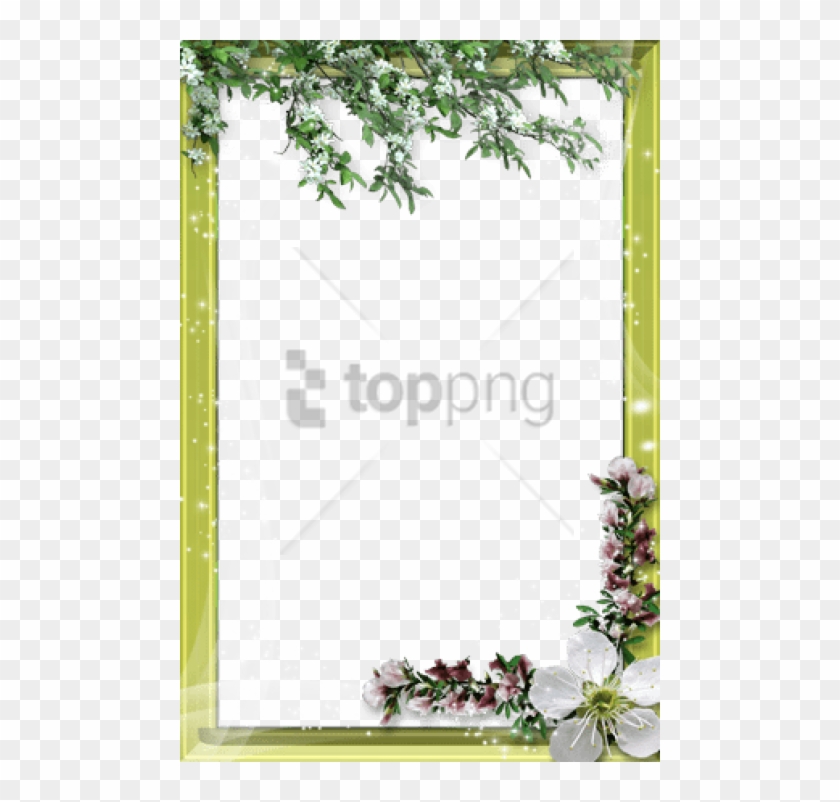 Free Png Spring Border Png Png Image With Transparent - Frasi Per La Festa Della Clipart