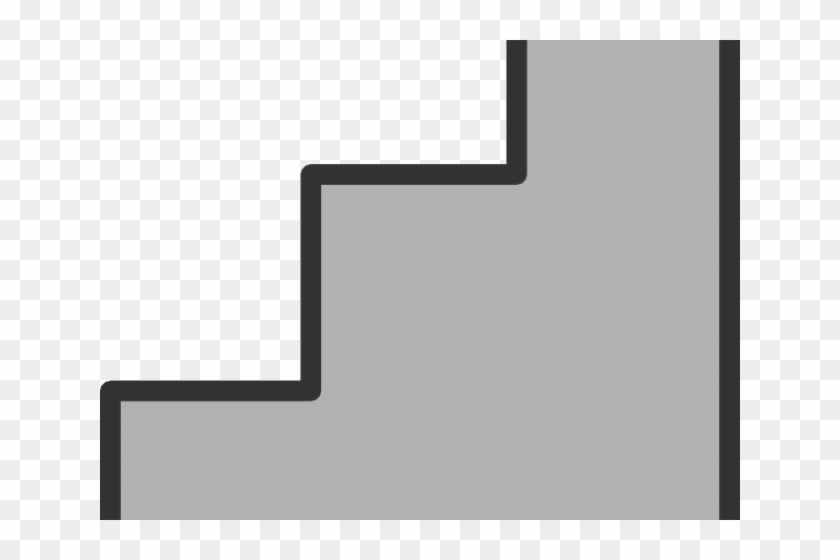 Stairs Clipart Black And White - Kick American Football - Png Download #3665665