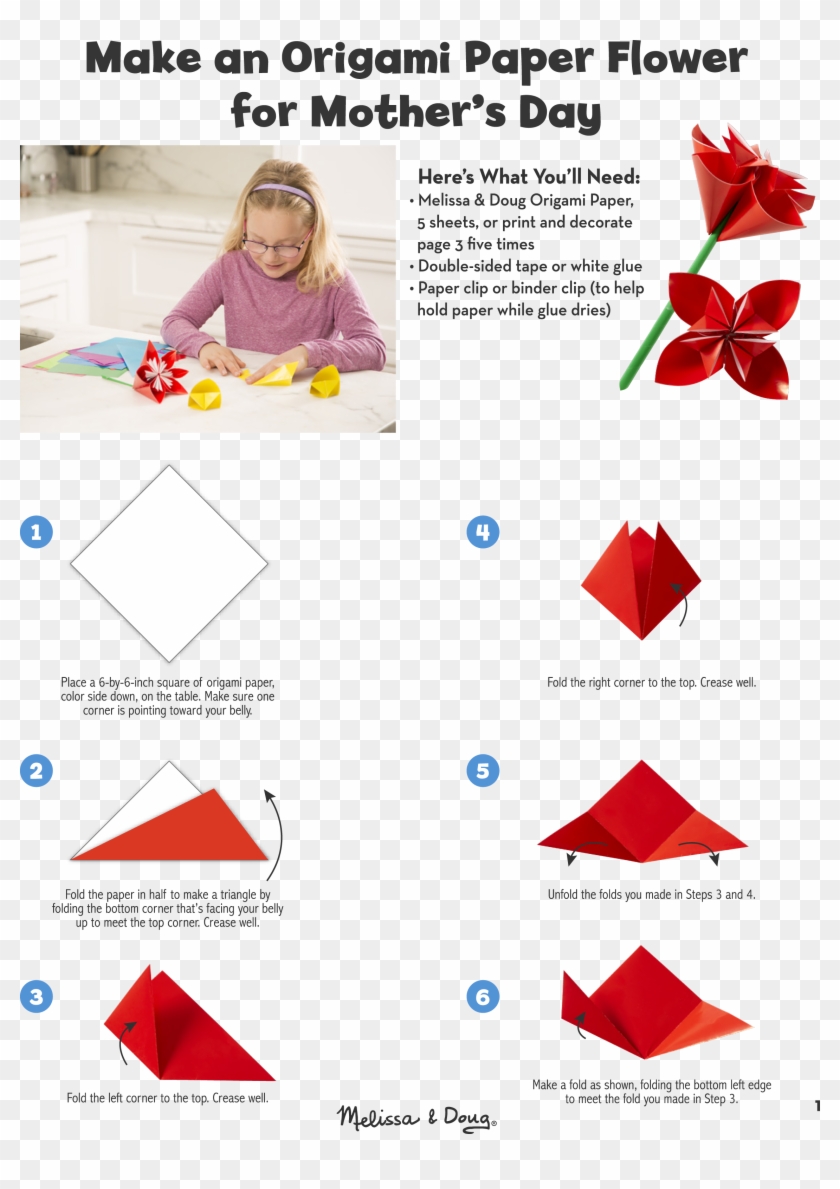 Diy Craft Origami For - Paper Clipart #3665760