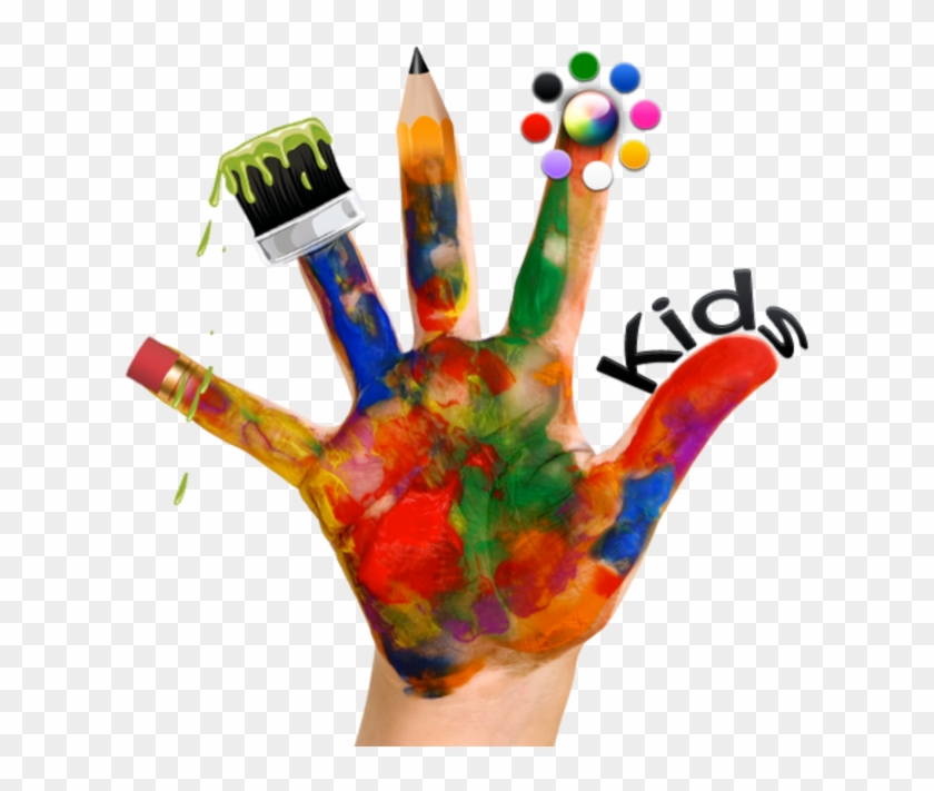 Kids Paint 4 - Kids Art Show Clipart #3665948