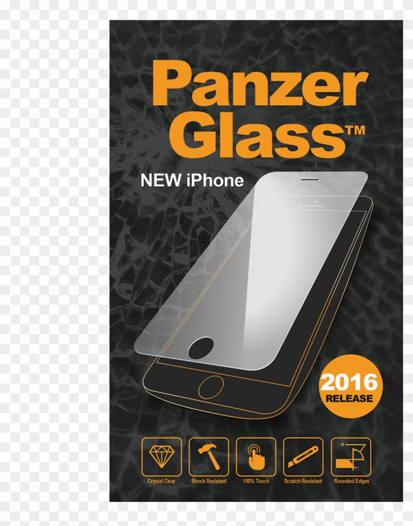 Panzerglass Screen Protector 3d For Iphone 7 - 3d Panzer Glass Clipart #3666333