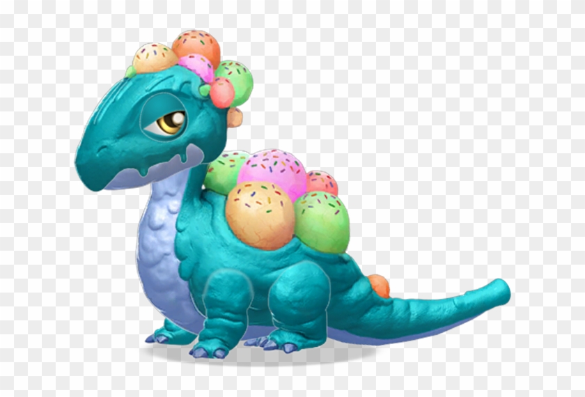 Ice Cream Dragon - Dragon Mania Legends Mud Dragon Clipart