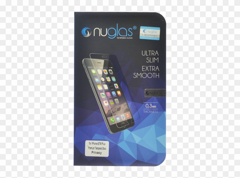 Nuglas Iphone 7 Plus/8 Plus Tempered Glass Privacy - Nuglass Clipart