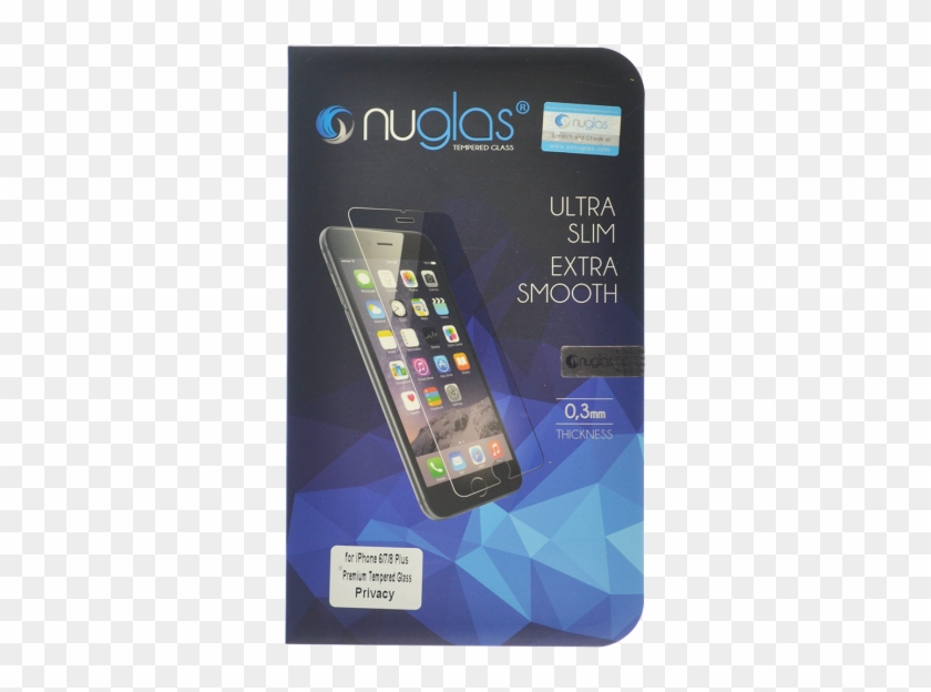 Nuglas Iphone 7 Plus/8 Plus Tempered Glass Privacy - Nuglass Clipart #3666459