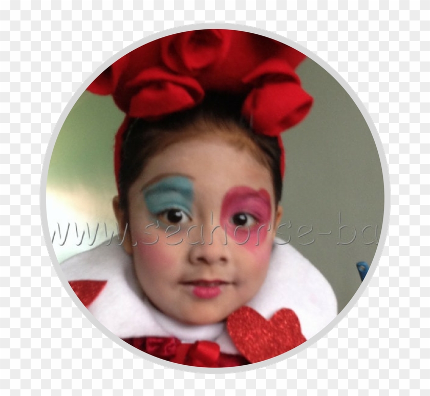 Maquillaje Reina Roja - Girl Clipart