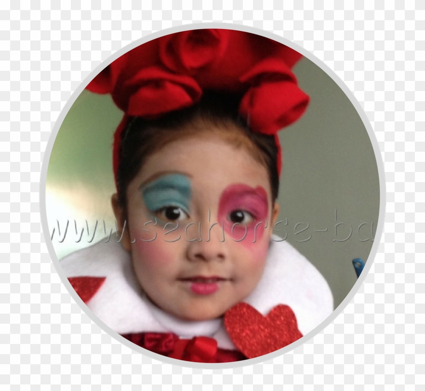Maquillaje Reina Roja - Girl Clipart #3666684