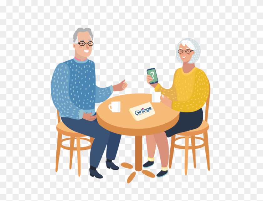 It's Also The One Thing That Can Put People Off Renting, - Couple In Restaurant Cartoon Clipart