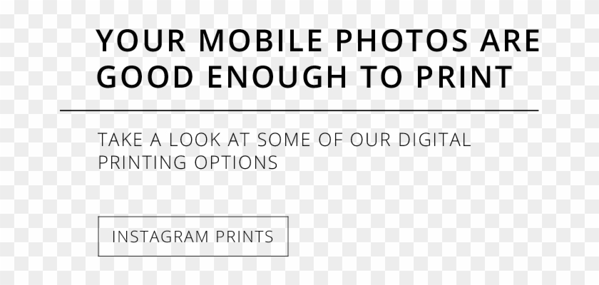 Mobile Prints Banner Text1 - Ink Clipart #3666978