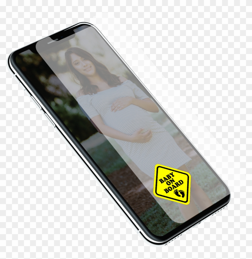 Baby On Board Filter - Iphone Clipart #3667313