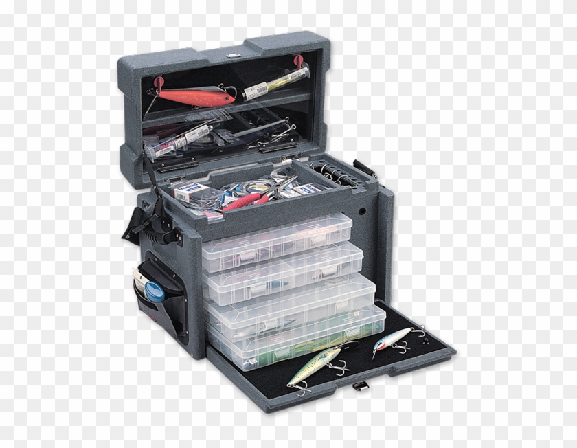 Fishing - Tackle Boxes Clipart