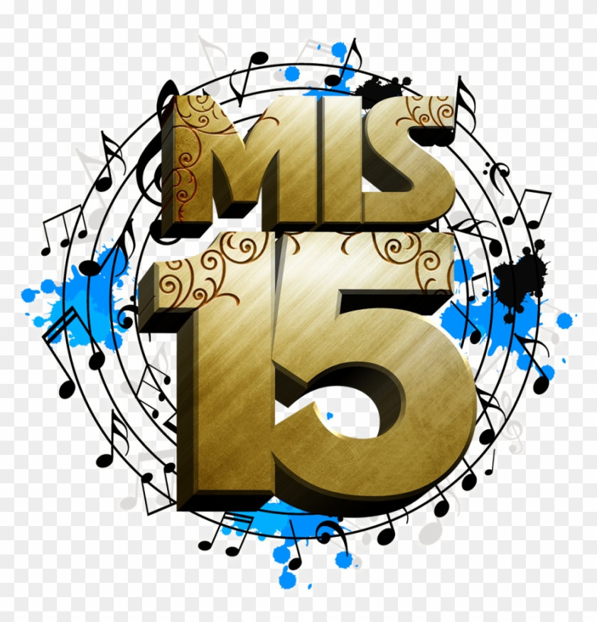 Lo Puedes Utilizar En Tus Diseños Para Eventos De Quinceañeras - Mis 15 Png Clipart