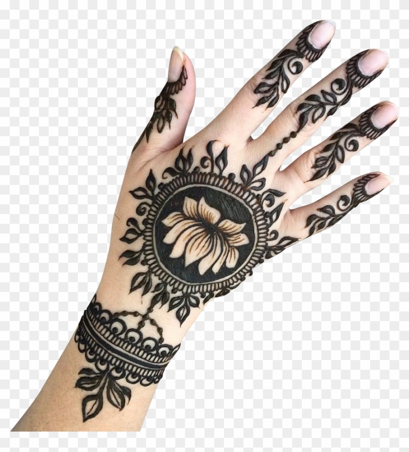 Mendi Design, Henna Designs, Mehendi, Hand Henna, Hand - Mehandi Designs For Hand Clipart #3667736